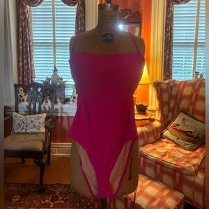 Pink J. Crew swimsuit